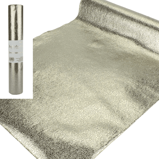 GOLD TABLE RUNNER 2M