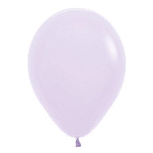 Latex Balloon 11"(28cm) Matte Pastel Lilac Pack Of 100
