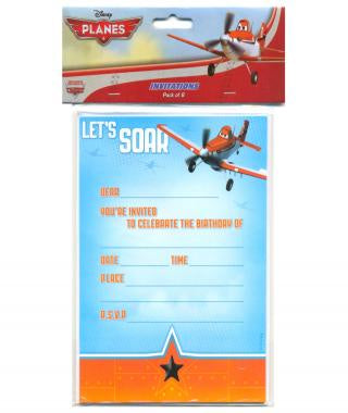 Disney Planes Invitations Set 8