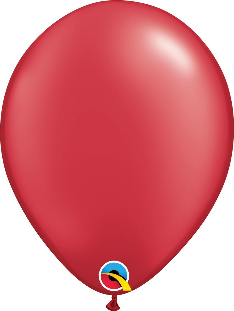5" BALLOON METALLIC RED PACK OF 100