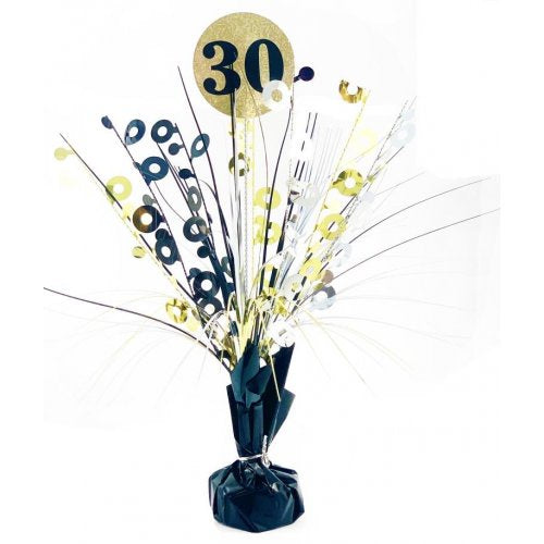 #30 Black & Gold Centrepiece Weight 165GM