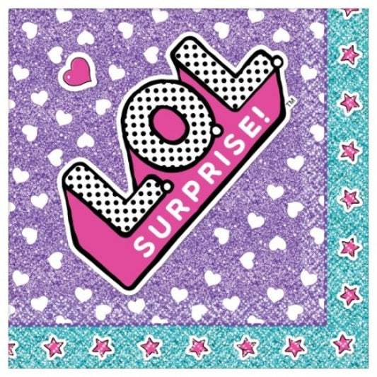 Lol Surprise Beverage Napkins Pack Of 1