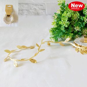 Gold Leaf Ribbon 2m Lenght