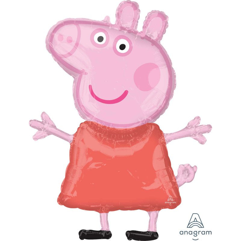 Large Foil Supershape Balloon 81cm Peppa Pig