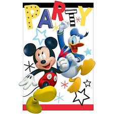 Mickey On The Go Invitations Pack Of 8