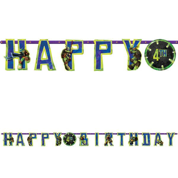Teenage Mutant Ninja Turtle Jumbo Add An Age Banner