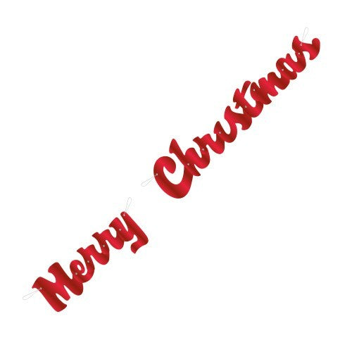 Merry Christmas Jointed Banner
