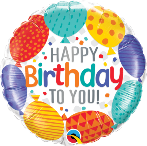 Happy Bday To You 18'' Foil Balloon