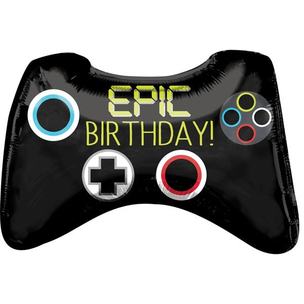 Large Foil Supershape Balloon Game Controller 71cm
