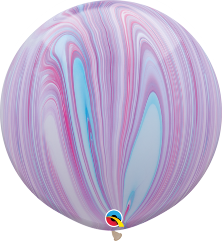 30" Fashion Superagate Balloon Pack Of 2