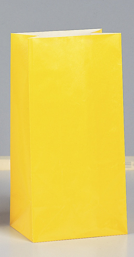 Paper Loot Bags Sunny Yellow P12