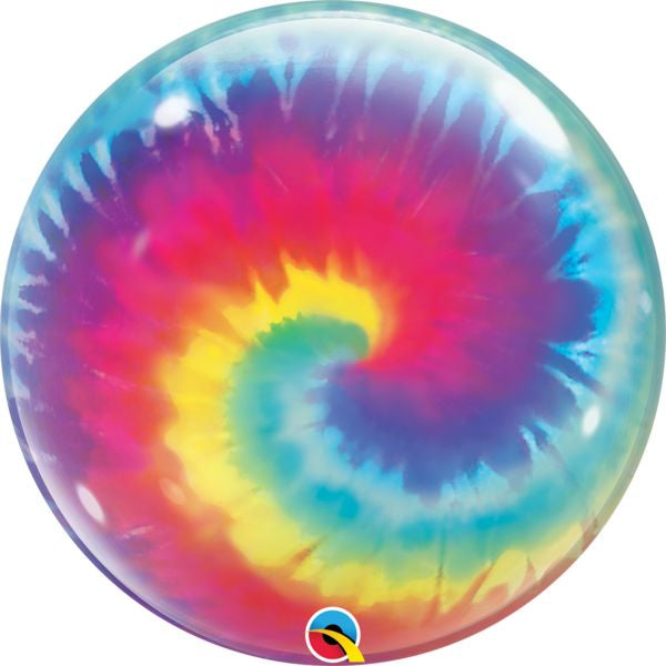 Bubble Balloon 22" Tie Dye Swirls