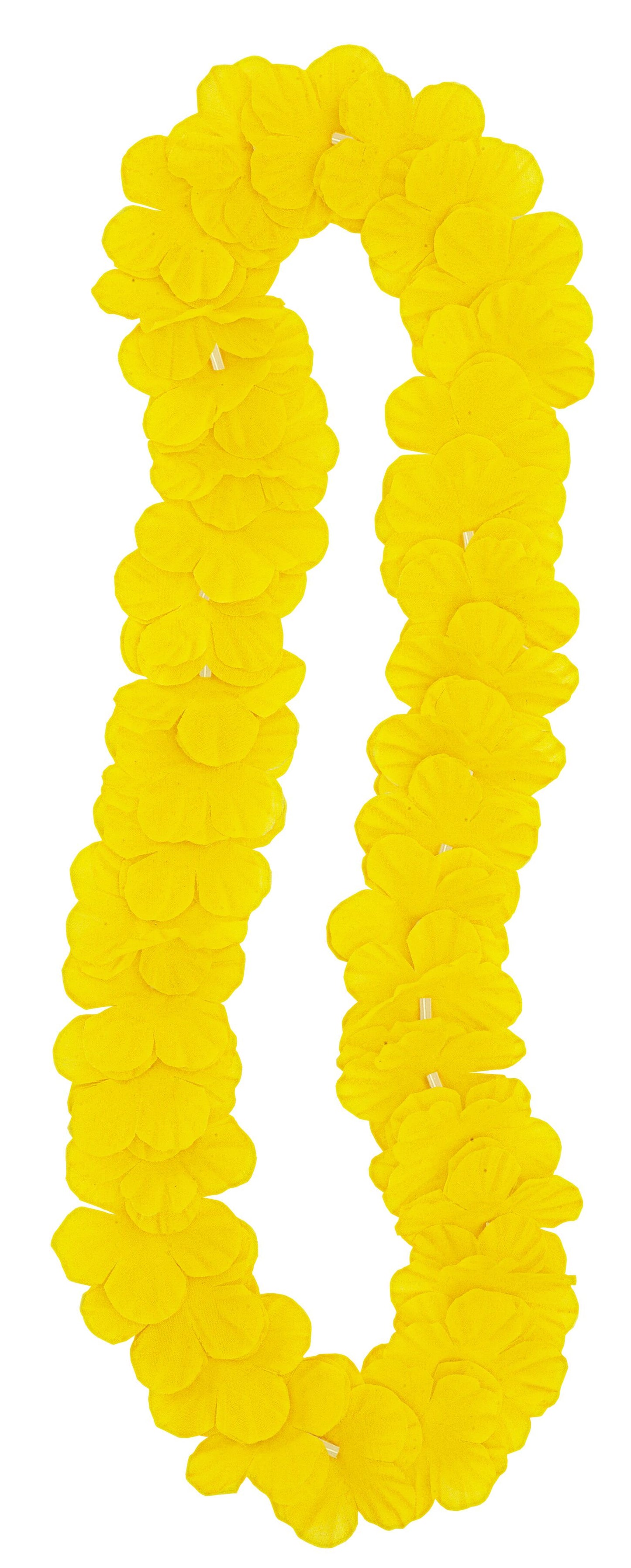 Luau Lei Flower Yellow 101cm
