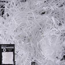 White Shredded Paper – 40g Decorative Gift Box Filler