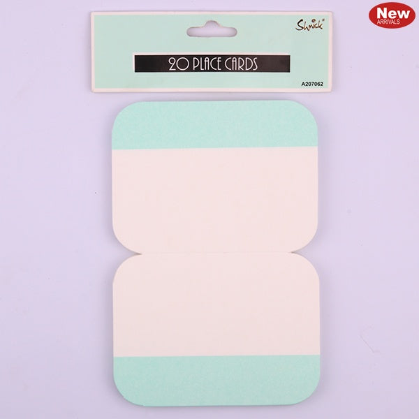 20pk Mint Place Cards