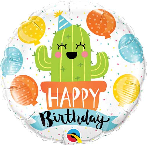 Foil Balloon 18"(45cm) Birthday Party Cactus