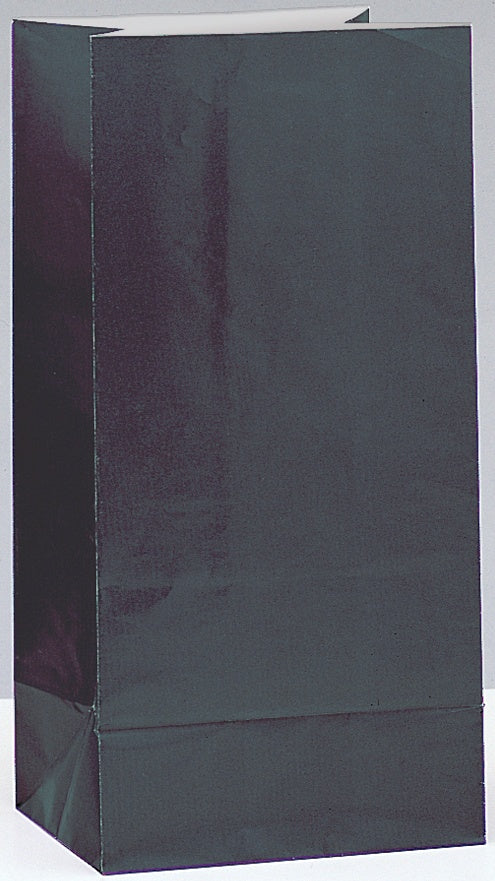 PAPER LOOT BAGS BLACK P12