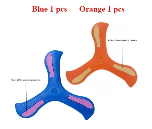 Children Holiday Outdoor Parent-Child Interactive Games Stress Relief Sports Toy Shamrock Boomerang Holiday Gift