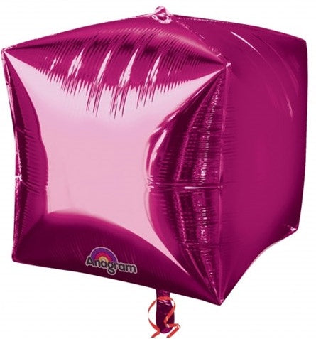 Bright Pink(magenta) Cube Balloon