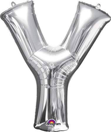 Anagram Large Foil Letter Silver