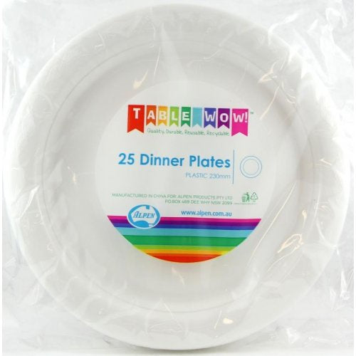 Dinner Plate Pack of 20 White