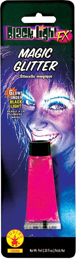 BLACK LIGHT PINK GLITTER