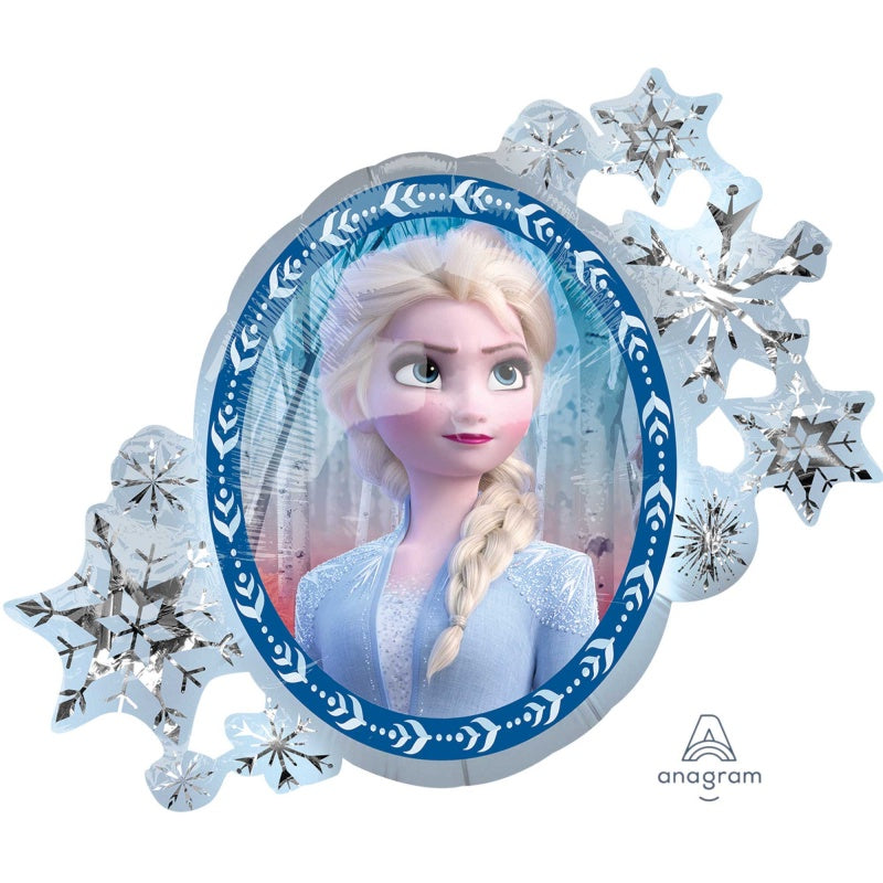 Large Foil Supershape Balloon Frozen 2 Holographic 76cm
