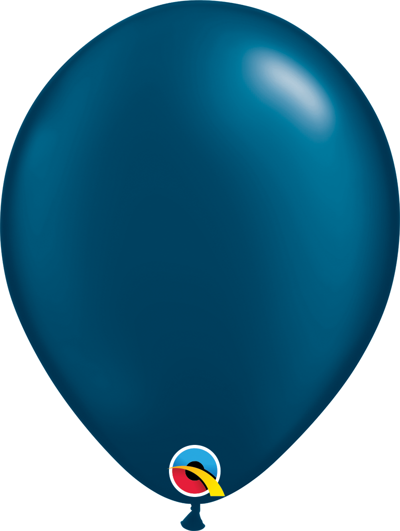 5" BALLOON METALLIC MIDNT BLUE PACK OF 100
