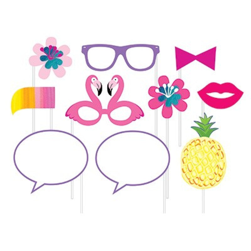 Pineapple And Friends Photo Booth Props Assorted Designs