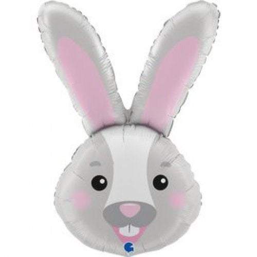 Foil Supershape Balloon 37 inch Bunny Head
