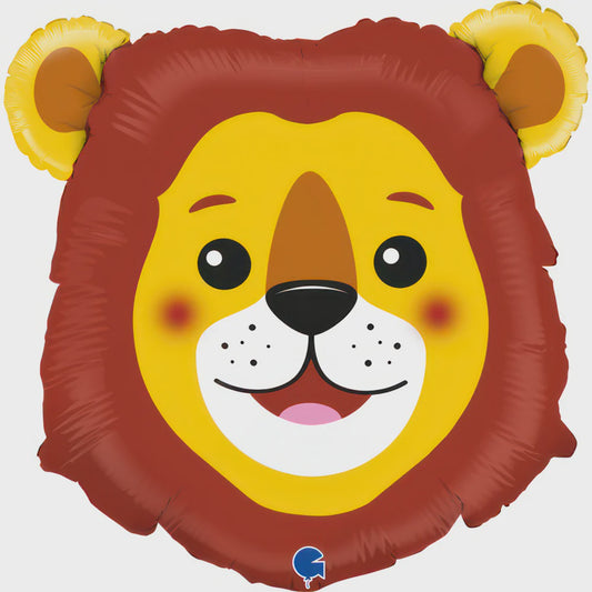 Foil Supershape Balloon 29inch Lion Head Shape