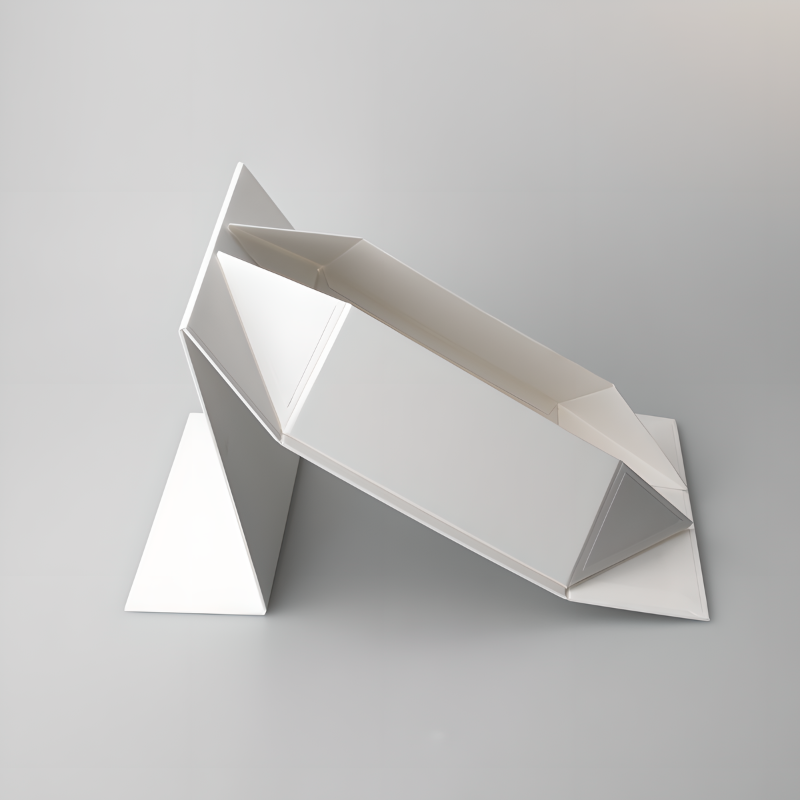 Foldable White Magnetic Gift Box Medium 35 x 27 x 9.5cm
