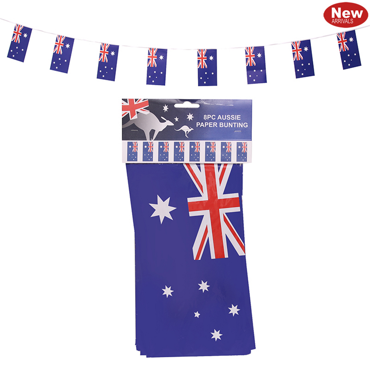 Australia Paper Bunting Pack Of 8