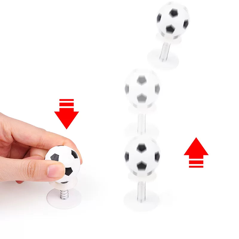 The Soccer Bounced 3PCS – Mini Bouncing Soccer Toys 3×3×6.5cm – Fun Party Favors and Kids Games