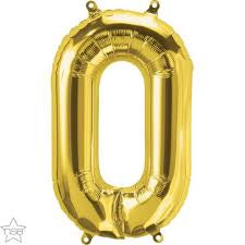 Foil Balloon 16" Letter Gold #O