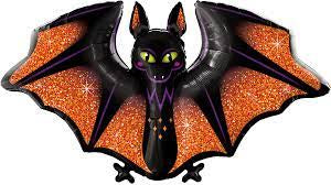 Large Foil Supershape Balloon Glitzy And Glam Bat