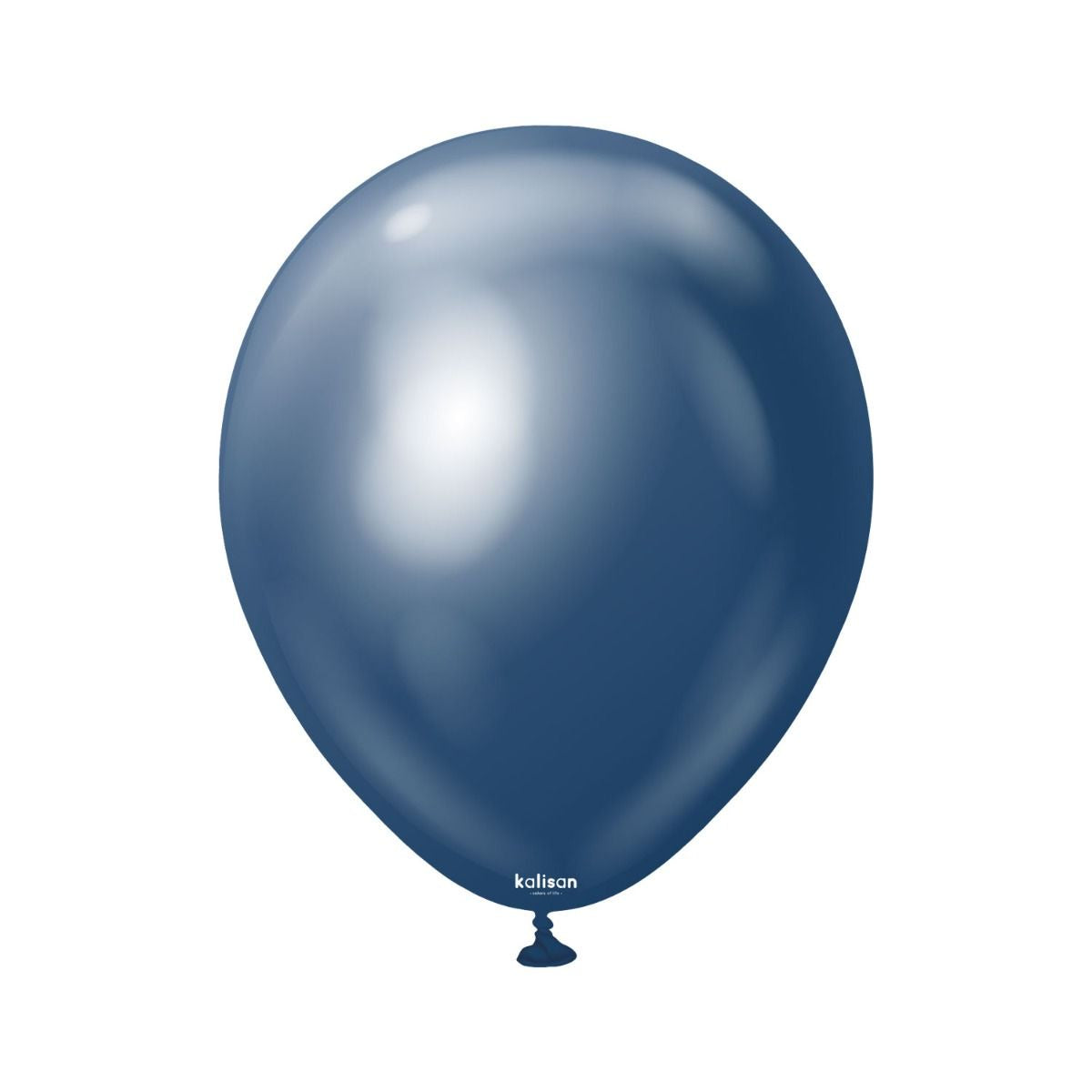 Mirror Navy 11"(28cm) Latex Balloons Pack of 50