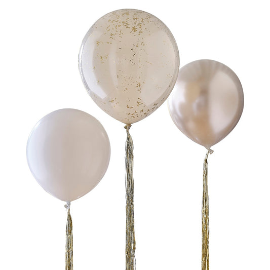 Gold Party Balloon Bundle