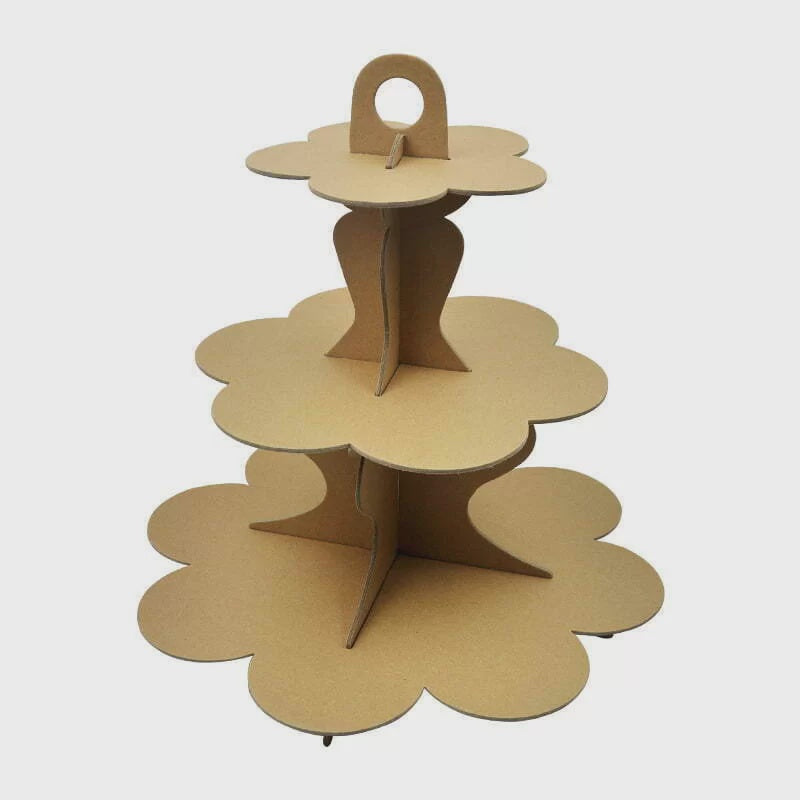 Kraft 3 Tier Cupcake & Cake Stand