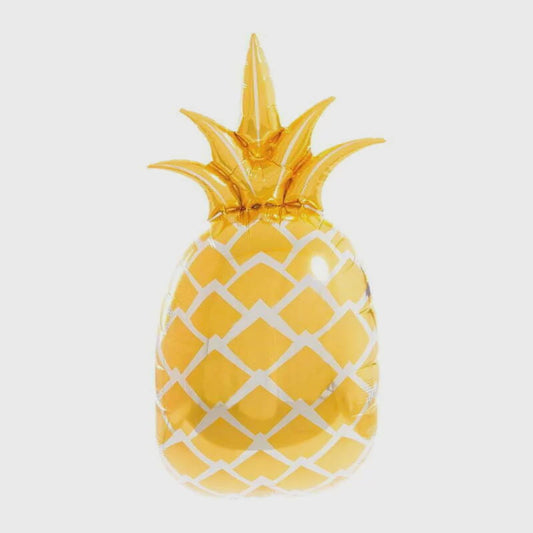 Gold Pineapple Foil Supershape Balloon