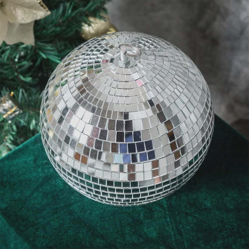 1PK Disco Ball 20cm – Mirror Ball for Party Decoration, Dance Floor, DJ Events, Weddings, and Home Décor