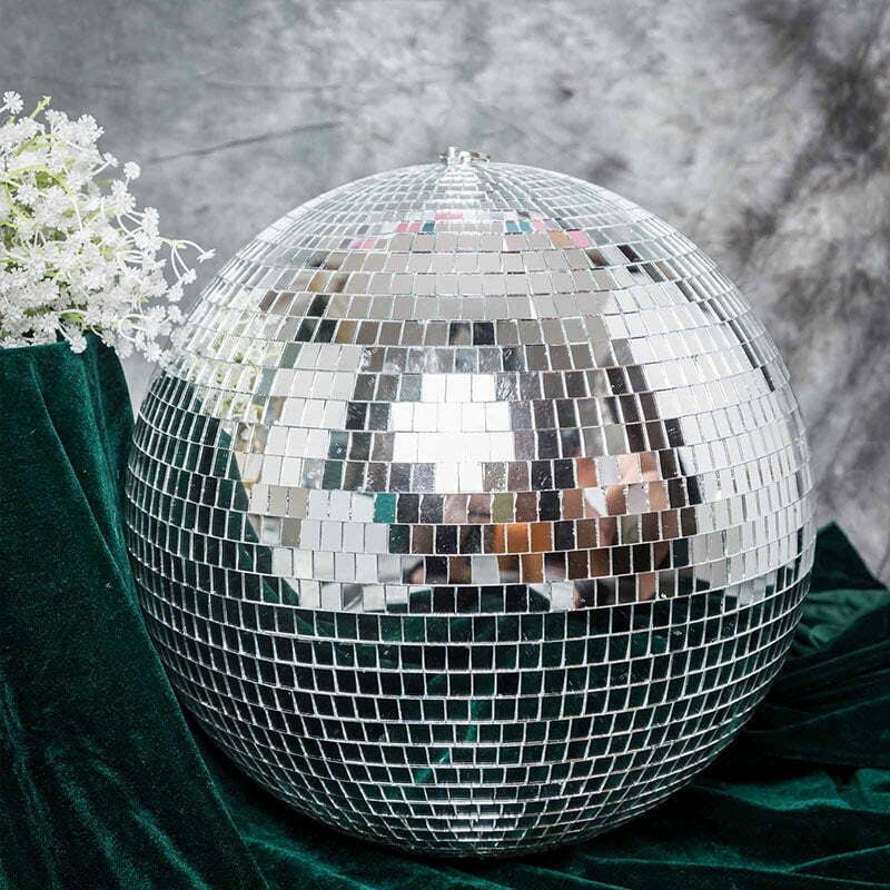 1PK Disco Ball 40cm - Mirror Ball for Party Decoration, Dance Floor, DJ Events, and Home Décor