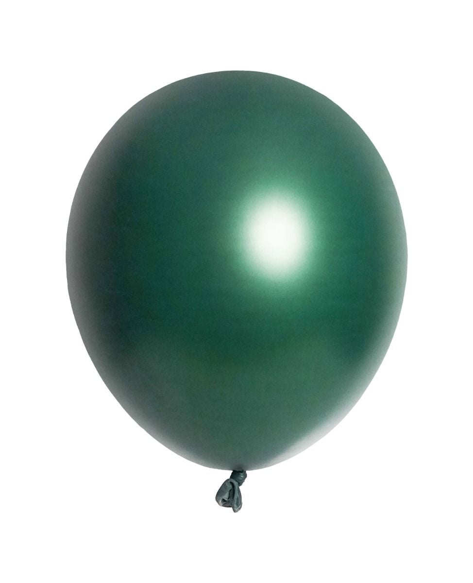 Tuftex Latex 11"(28cm) Metallic Forest Green Pack of 100