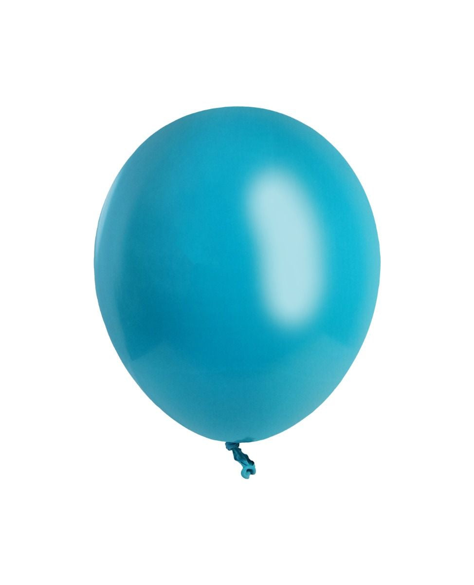 Tuftex Latex Balloons – Fashion Turquoise 12cm (Pack of 50)