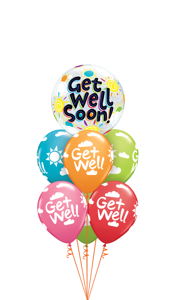 Get Well Balloon Bouquet