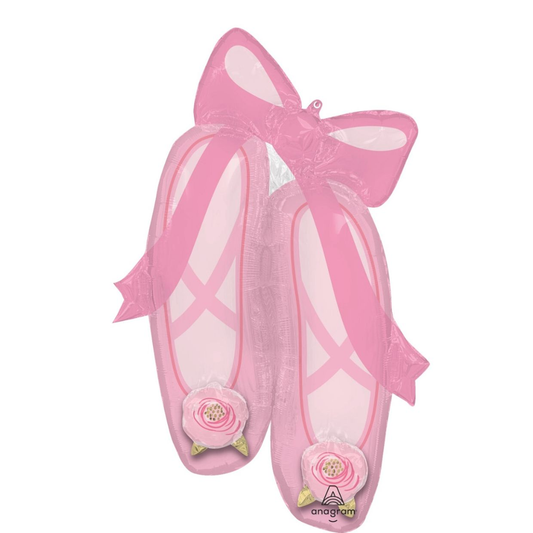 Ballerina Slippers SuperShape Foil Balloon 101cm Anagram Party Decoration