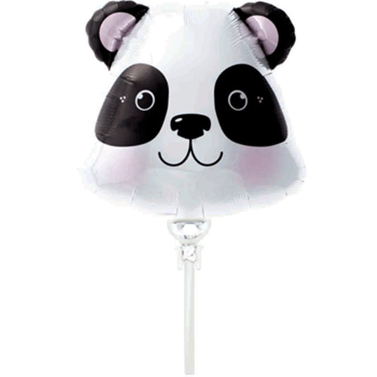 Panda Head 14" Air Filled Foil Balloon