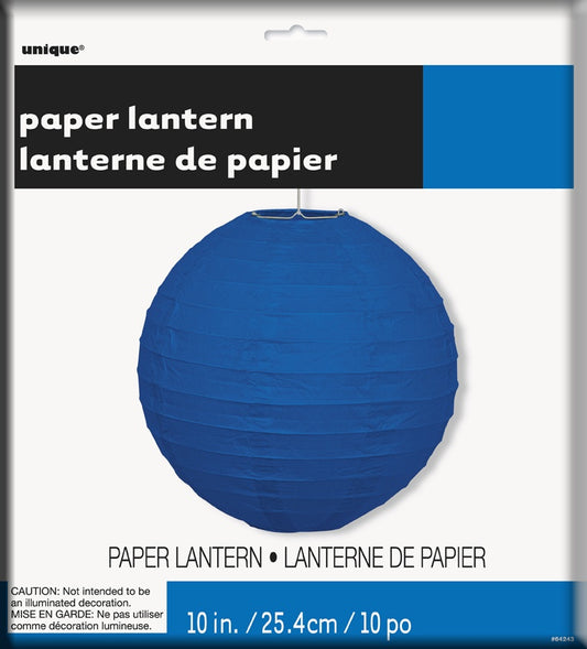 Paper Lantern 25cm Blue