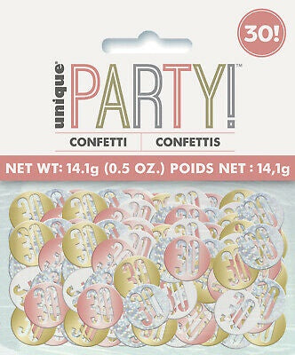 ROSE GOLD CONFETTI 30