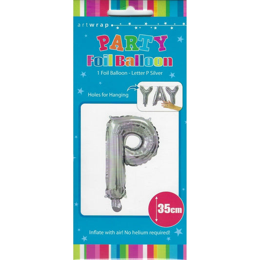 Foil Balloon 35cm Silver P